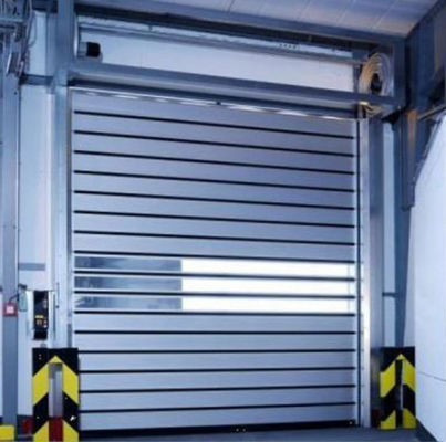 ประตูม้วนอัตโนมัติ PVC Spiral Rapid Roller 380V 50HZ 0.75KW - 1.50KW ทนความร้อนได้อย่างรวดเร็ว