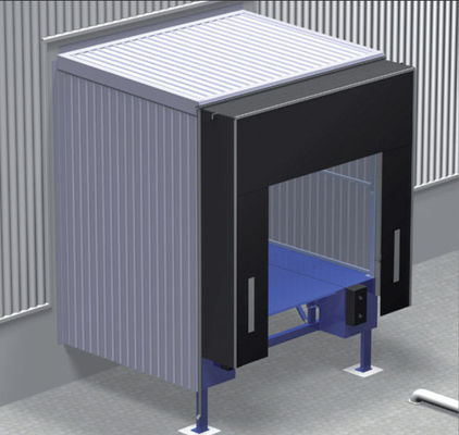 คลังสินค้าภายใน Loading Dock Shelters Commercial Container Airbag แบบปรับได้