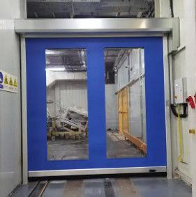 Hurricane Windproof High Speed ​​Rapid Roller Doors แยกการทำงานด้วยความถี่สูง 800N