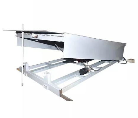 Anti Skid Loading Dock Ramp Forklift Truck Leveler Checkered Plate Hydraulic Container