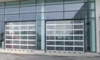 กระจกอลูมิเนียมไฟฟ้าอัตโนมัติ ประตูโรงรถใส กระจกลดเสียงรบกวนสูง