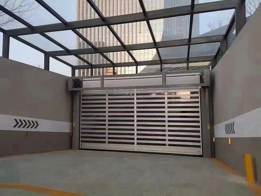 พลังงานของเครื่องยนต์ 0.75KW ความเร็วสูง ประตูสไพร่ ความสามารถในการผ่านอากาศ≤2.0m3/ m2.s ความเร็วในการเปิด 0.8m/s หนัก รวดเร็ว