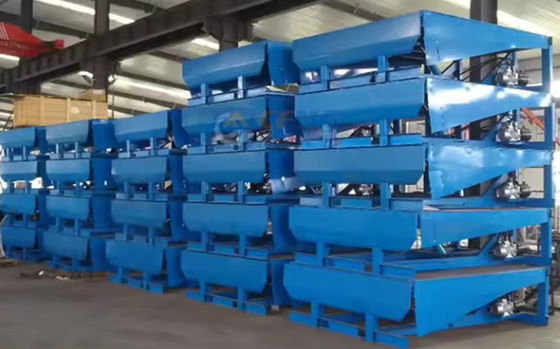 อิเล็กทรริก การตู้ Dock Leveler ด้วยความจุ 10 000-20 000 ปอนด์ ปูนเคลือบจบและความปลอดภัยเพิ่มขึ้น