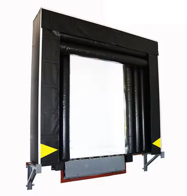 สีที่กําหนดเอง Loading Dock Shelters with Easy Installation สปองจอกหอพักหอพักประตูอุตสาหกรรม