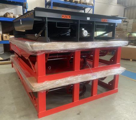 25000-40000LBS ความจุ ห้องงานออกแบบที่ปลอดภัย อัตโนมัติ Dock Plate Dock Door Levelers งานหนัก ไฮดรอลิก