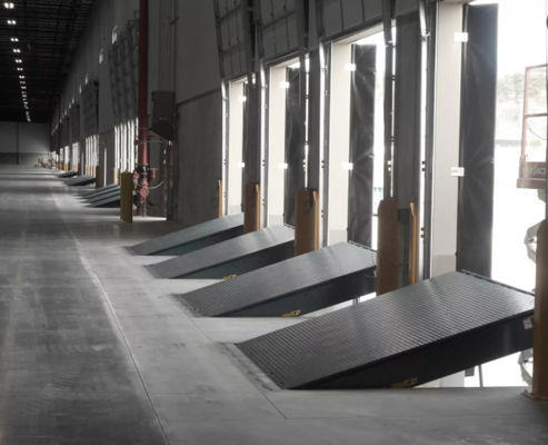 การปรับปรุงความปลอดภัย Mechanical Loading Dock Leveler ด้วยลิปที่สามารถปรับแต่งได้