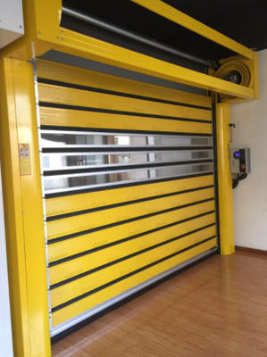 พลังงานเครื่องยนต์ที่พัฒนา 0.75KW ประตูสไพร่อัลลูมิเนียมความเร็วสําหรับสภาพแวดล้อมที่แน่น