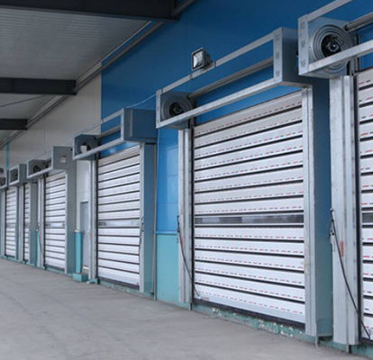 Fast Gate อลูมิเนียมโปร่งประตูสไพร่ความเร็วสูง 0.8m / s ความเร็วปิดและ 0.8m / s ความเร็วเปิด