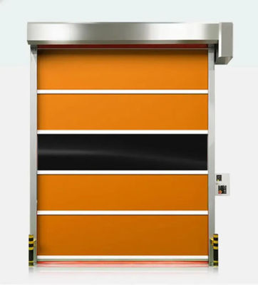 ผ้า กันหนาว ผ้าม่าน ความเร็วสูง PVC Roll Up รวดเร็ว Shutter ประตู 304 สแตนเลส วัสดุ ความปลอดภัย ทนต่ออากาศ