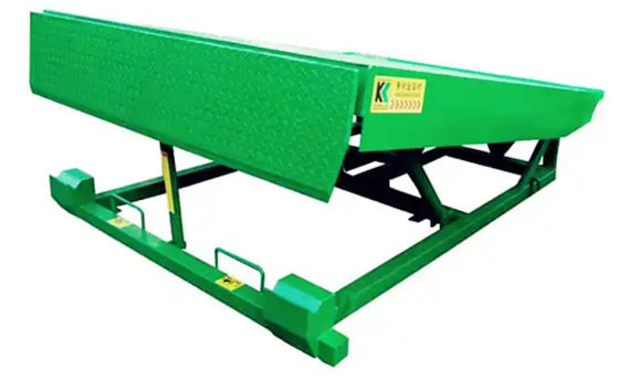 ปุ่มกดการควบคุมงานศิลปะ อัตโนมัติ Dock Plate Dock Door Levelers 25000-40000LBS การออกแบบที่ปลอดภัย