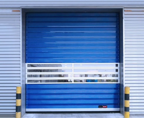 อุตสาหกรรมโรงจอดรถยนต์ อะลูมิเนียมแข็งแรงทนทานคุณภาพสูง โลหะมั่นคง ประตูเกลียวความเร็วสูงสำหรับอุตสาหกรรม ความปลอดภัยที่กำหนดเอง ประสิทธิภาพ