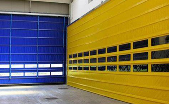 ประตูความเร็วสูงสำหรับโรงงานอุตสาหกรรม PVC ภายในอาคาร ทนต่อสภาพอากาศ ราคาโรงงาน วัสดุสแตนเลส 304 การทำงานอัตโนมัติ
