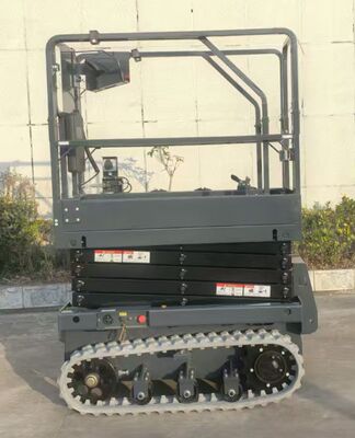 500 กิโลกรัม ไฟฟ้ากระดานยก 4m-18m โมบายเลฟเตอร์ ไฟฟ้า Scissor Lifts Platform การยก