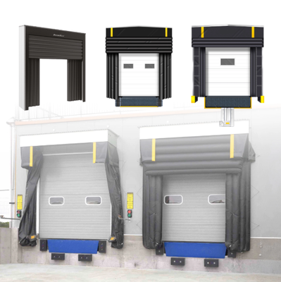 จีนซัพพลายเออร์ ดีไซน์ใหม่ สปองก๊าบ Dock Seal Dock Door Shelter ออกแบบมาเพื่อการดําเนินงานโหลด dock และความทนทานต่ออากาศ