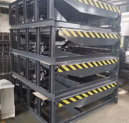 โรงงาน 6-20 ตัน Dock Door Levelers Workshop ปรับระบายน้ํา Dock Ramp รถบรรทุกคอนเทนเนอร์ Loading Lift Platform