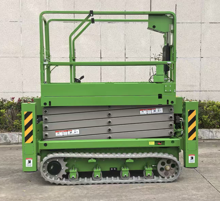 4M 6M 8M 10M 12M 14M โกดังไฟฟ้า Lifter 220V 380V ไฟฟ้า articulating Boom Lift อุณหภูมิในการทำงานลบ 10 องศาเซลเซียสถึง 40 องศาเซลเซียส