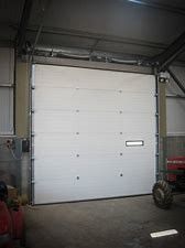 ประตูส่วนฉนวนอุตสาหกรรมสำหรับบ้าน 40mm Overhead Panel Powder Coating