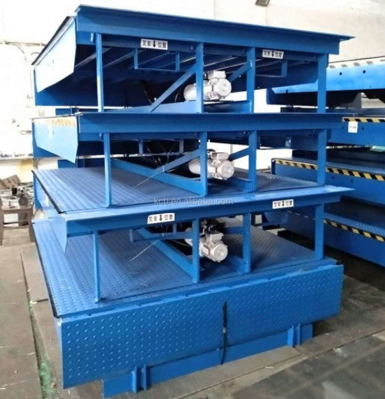 มือถือ Remote Control Loading Dock Leveler กับแพลตฟอร์ม Dock Ramp Lift Load Yard