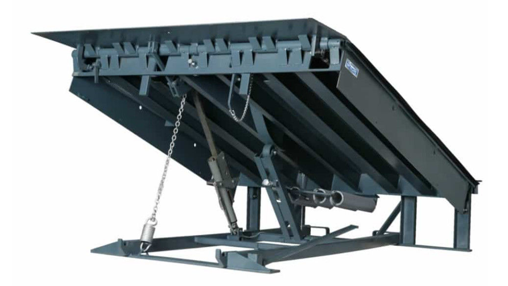 ห้างสรรพการ อัตโนมัติ Dock Plate Dock Door Levelers 25000-40000LBS การออกแบบที่ปลอดภัย ปรับขนาดแพลตฟอร์ม