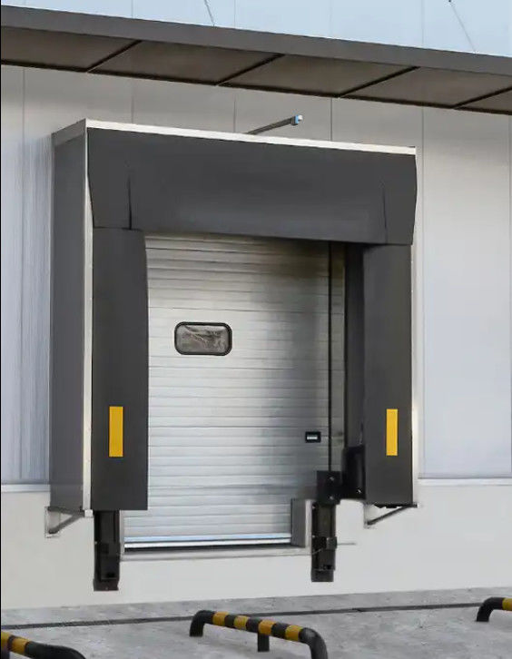 การป้องกันจากธาตุ ระบบบรรทุกปรับ Dock Door Shelter กับ PVC พลาสติกยางฟังก์ชัน Car Docking Shelter