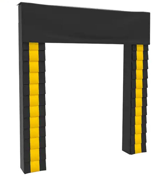 สปอง PVC ที่มีความแน่นสูง การบรรทุกยืดหยุ่น การชําระสินค้า ระบบบรรทุกที่ปรับสีตามความต้องการ