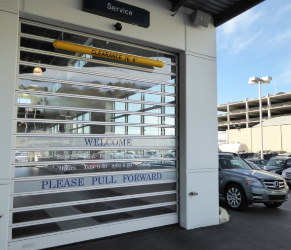 Fast Shipping High Quality Aluminum High Speed Spiral Door Safety Efficiency Safety Efficiency 0.8m/s Opening and Closing Speed