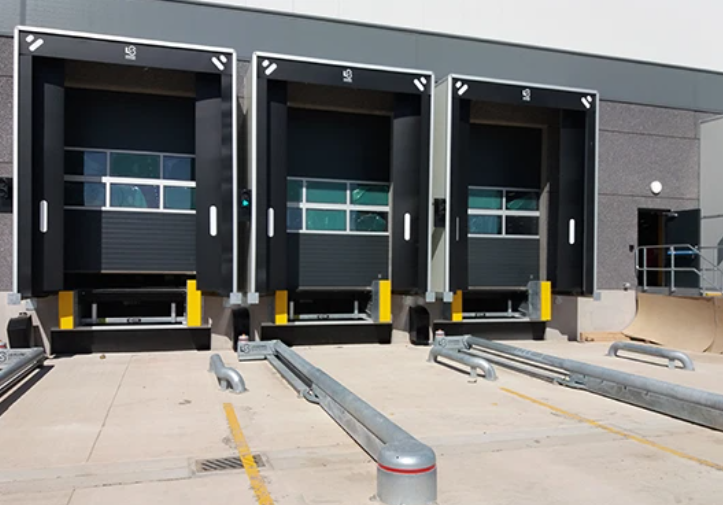 DESEO ประหยัดพลังงานอุตสาหกรรม ปรับปรับ ปรับระบายอากาศ ปิดรัง Dock Shelter สําหรับโรงงาน
