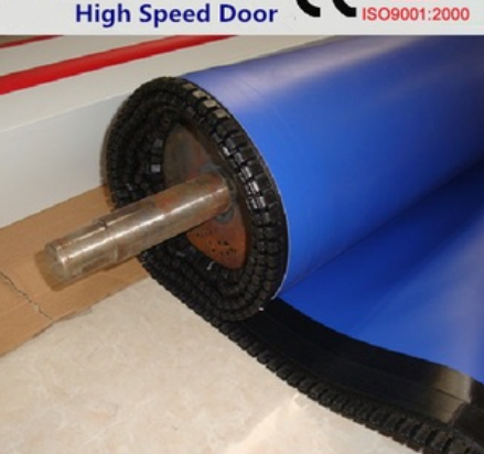 ความร้อนกันความร้อน ความเร็วสูง PVC Roll Up รวดเร็ว Shutter Zipper ประตู 304 สแตนเลส วัสดุที่กําหนดเอง